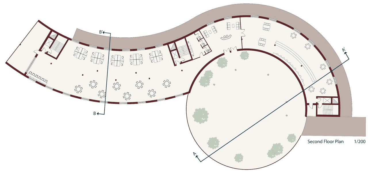 Second floor plan