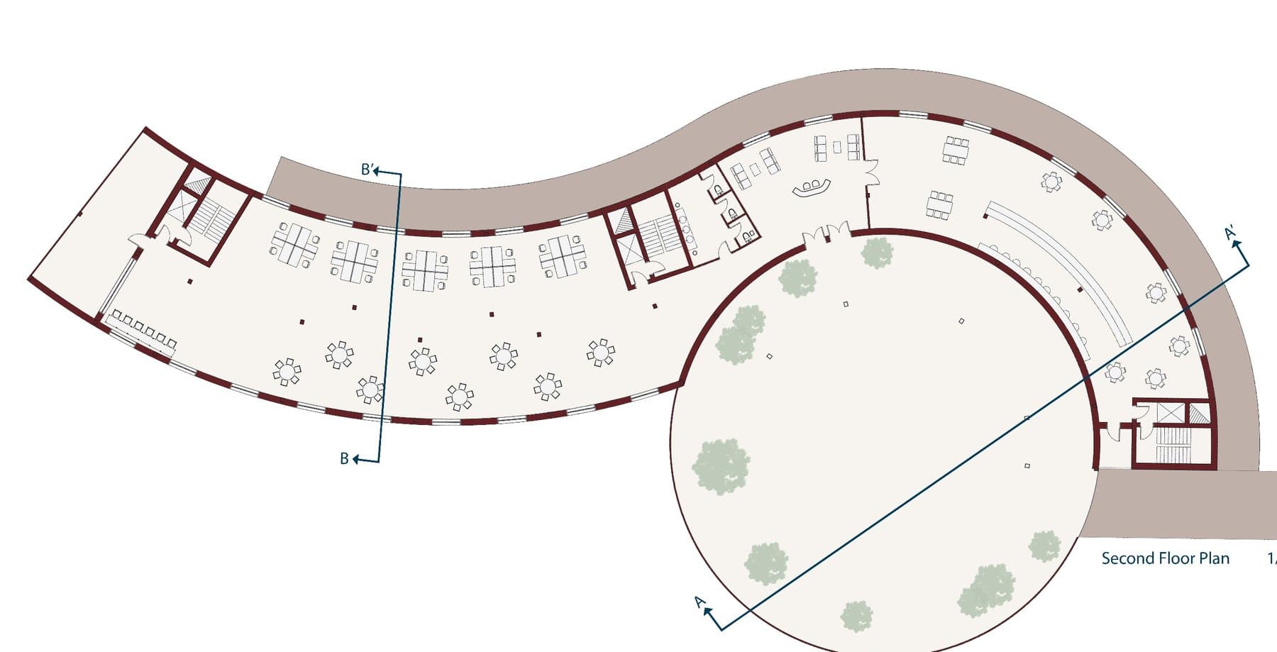Second floor plan