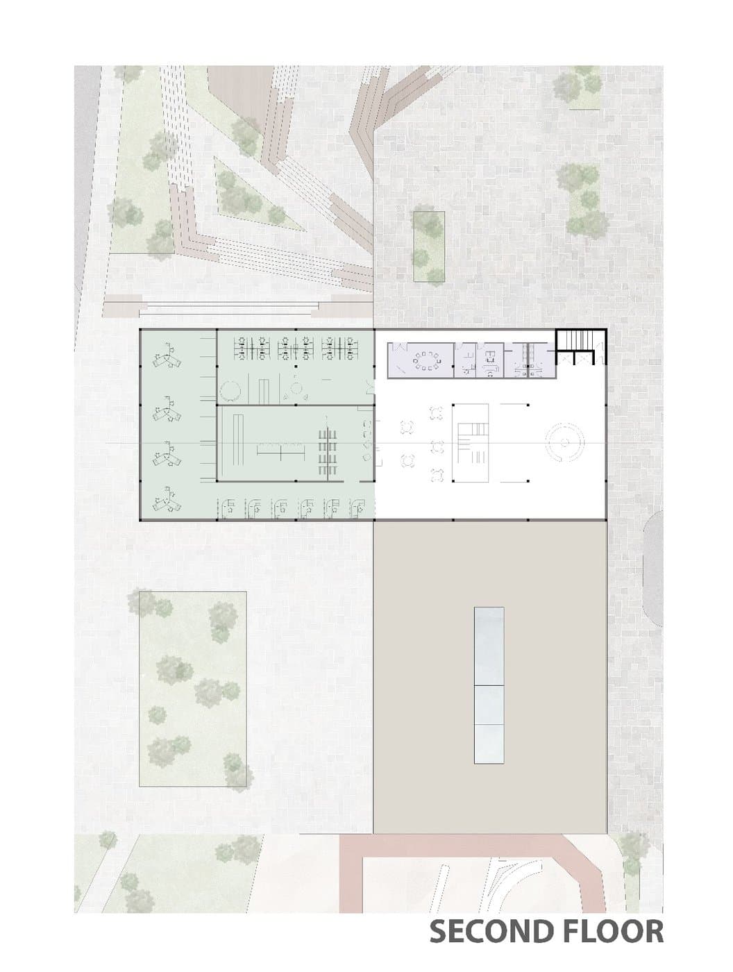Second floor plan