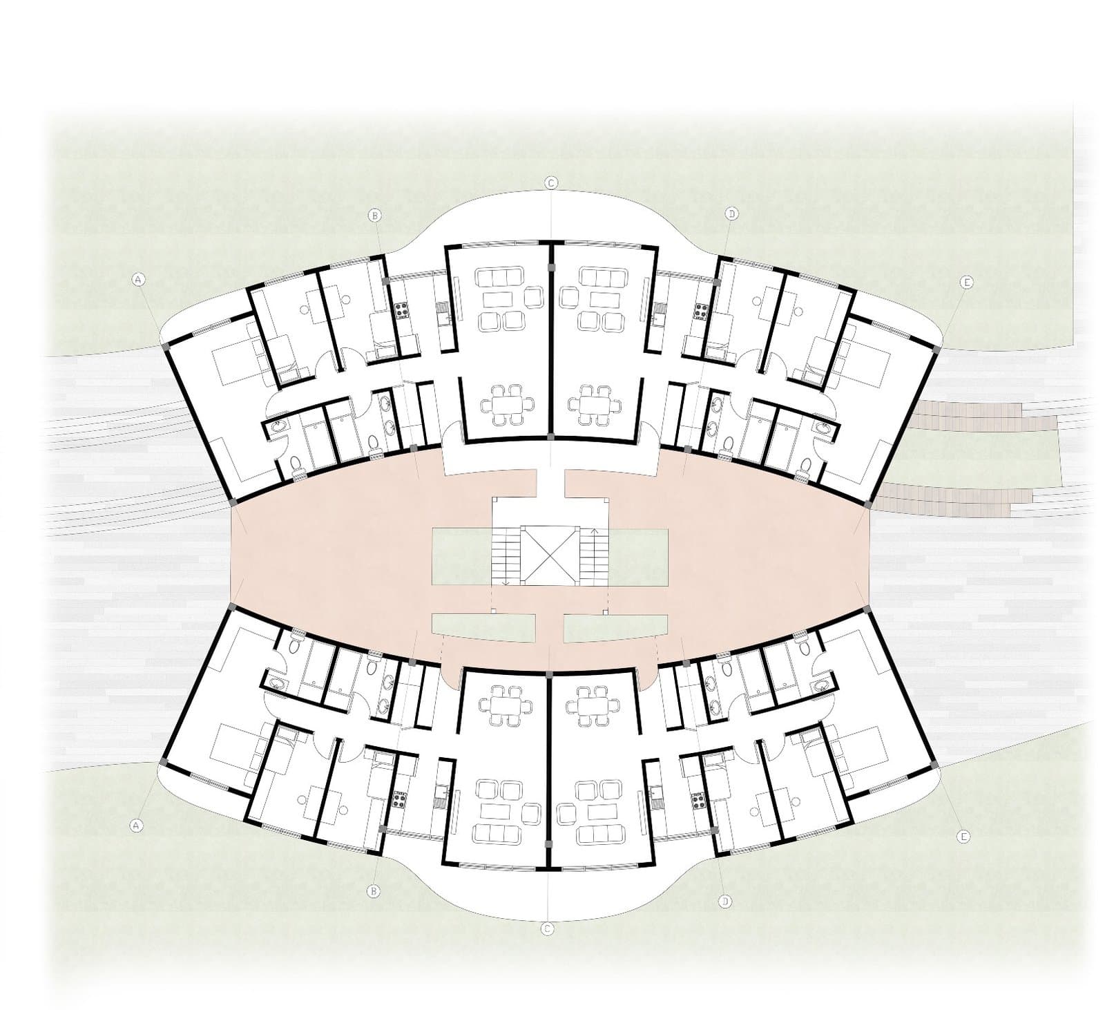 3+1 typical floor plan