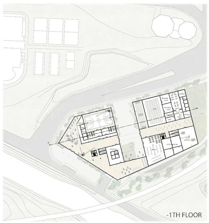 Level -1 floor plan